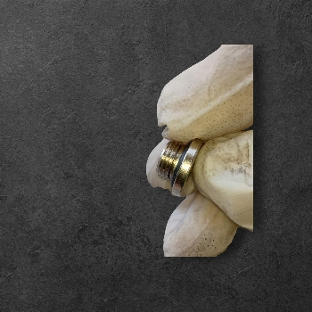 Čep za pneumatiko s tesnilom Inox 1/4 moški navoj